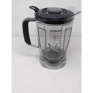 Genuine Nutribullet Blender Pitcher 64oz 8 Cup Replacement  w/ Lid